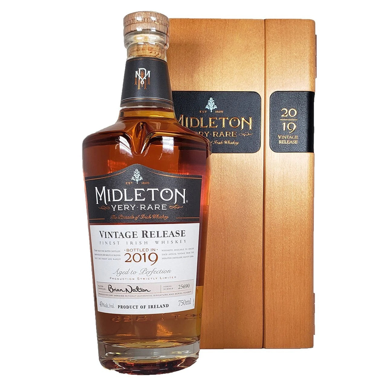 Midleton Very Rare 2019 Irish Whiskey with Box ABV 40% Vol 700ml / 70cl