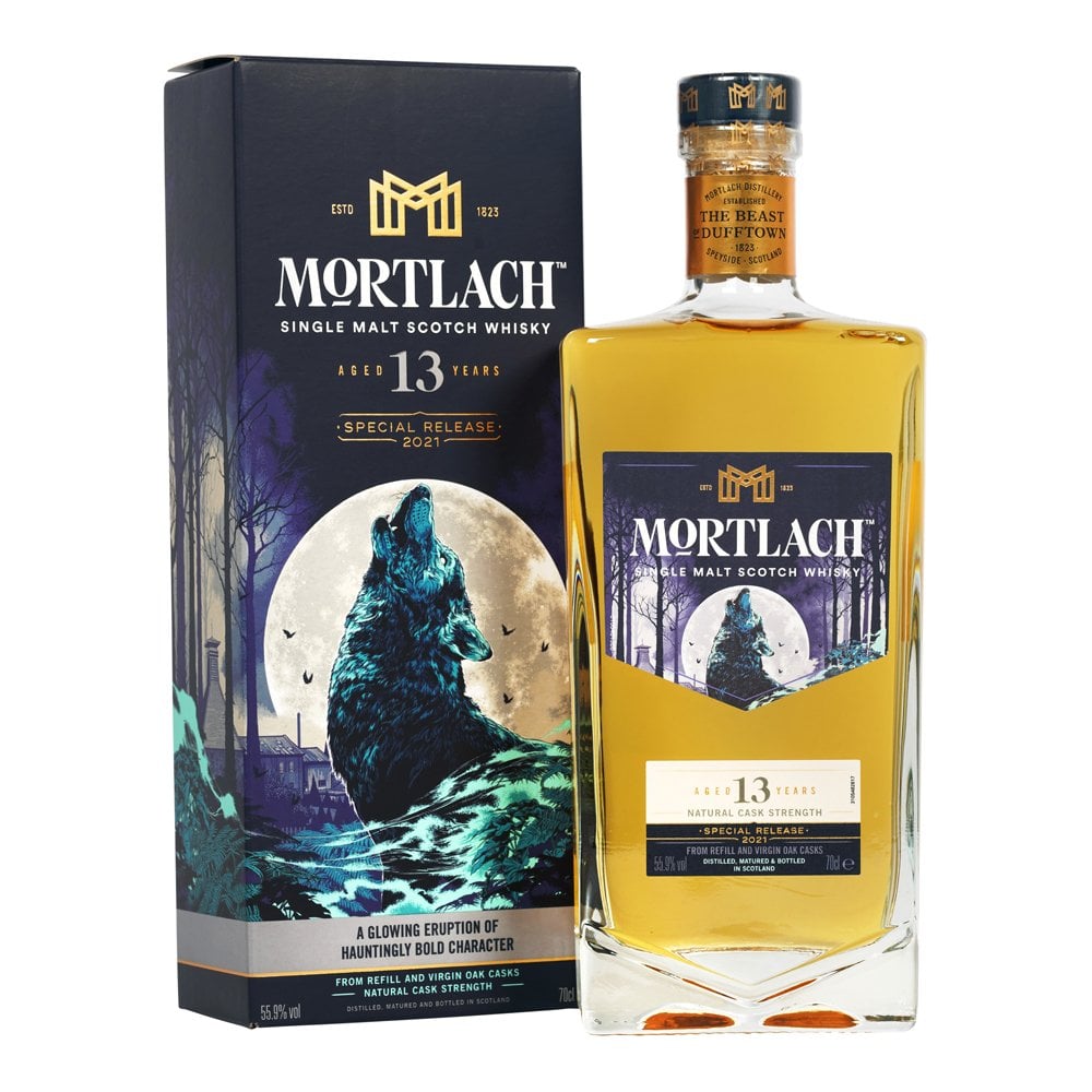 Mortlach 13 Years Old Special Release 2021 Natural Cask Strength Single Malt Scotch Whisky ABV 55.9% Vol 700ml / 70cl