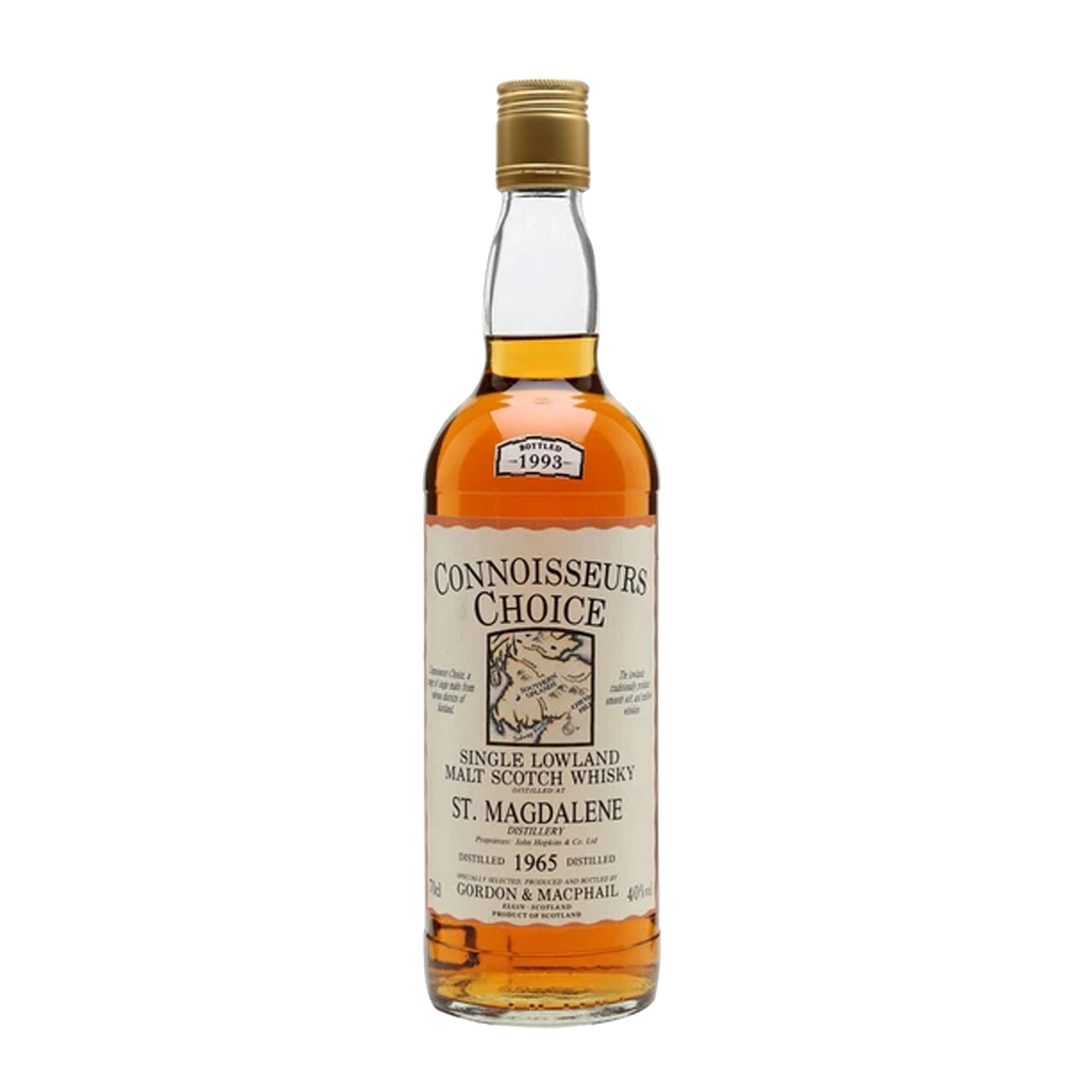 St. Magdalene Distillery Distilled 1965 Bottled 1993 Gordon & MacPhail Connoisseurs Choice Lowland Single Malt Scotch Whisky ABV 40% Col 70cl / 700ml