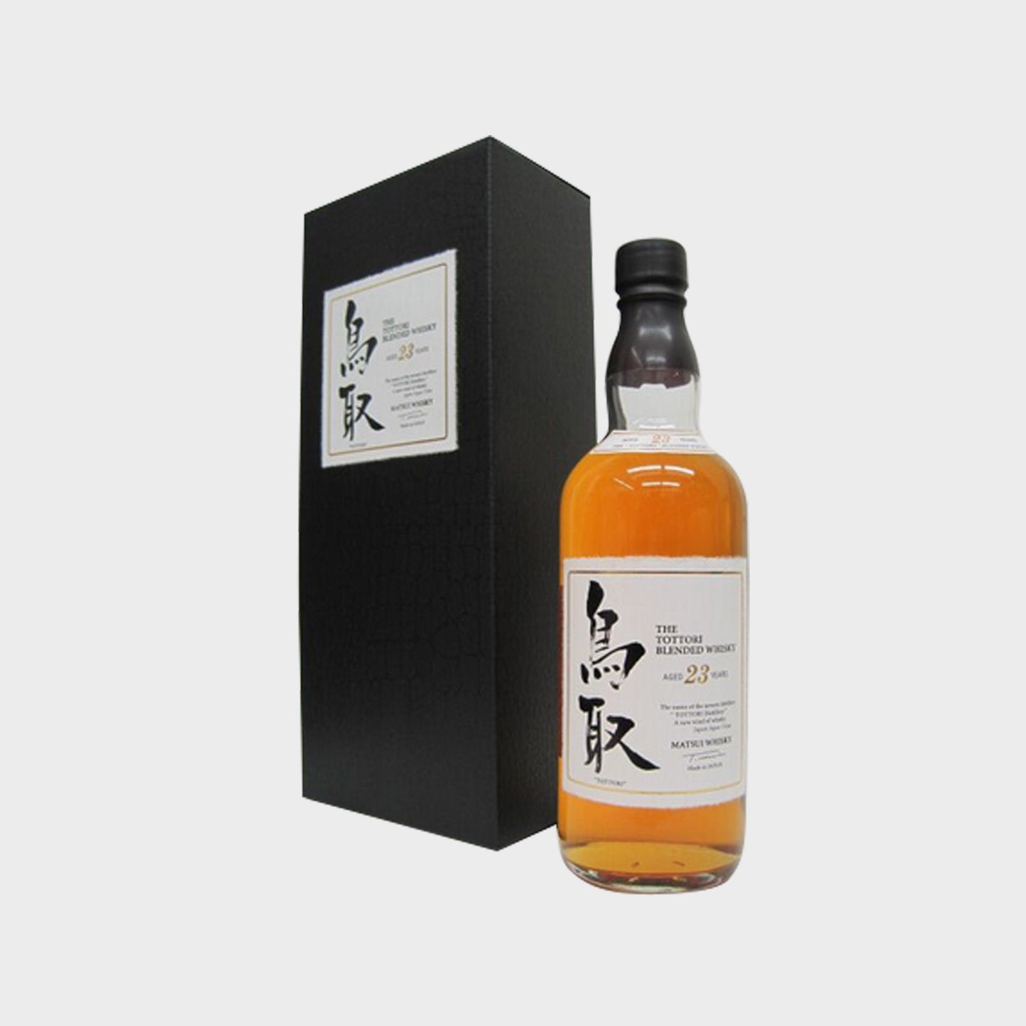 The Tottori 鳥取 Blended Whisky 23 Year Old Matsui Whisky Made in Japan ABV 50% Vol 700ml / 70cl