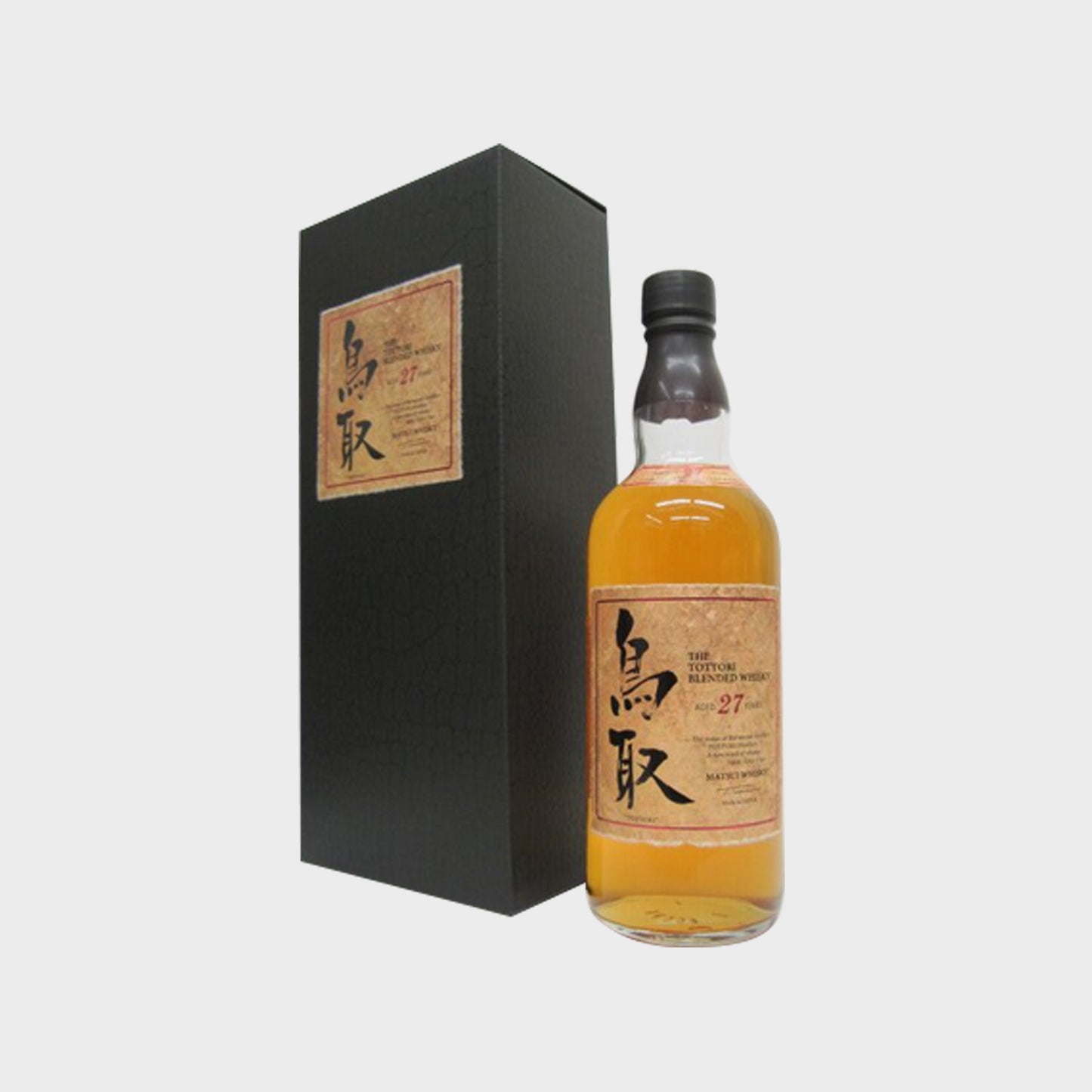 The Tottori 鳥取 Blended Whisky 27 Year Old Matsui Whisky Made in Japan ABV 50% Vol 700ml / 70cl