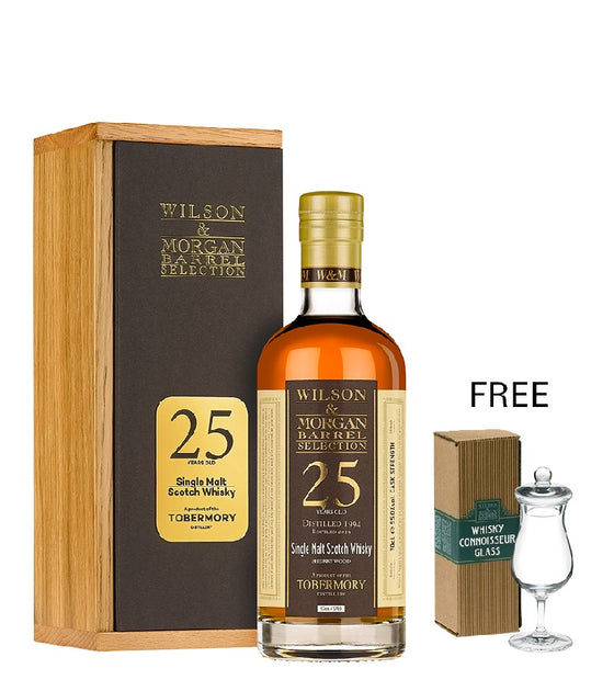Tobermory 1994 Wilson & Morgan 25 Years Old Bot.2019 FREE Whisky Connoisseur Glass