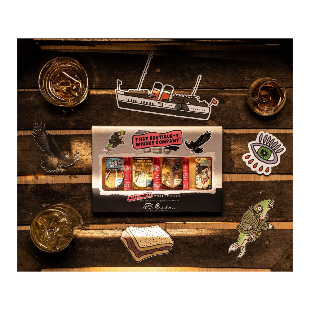That Boutique-y Whisky Company Scotch Tasting 2022 (4 x 50ml - Gift Pack)