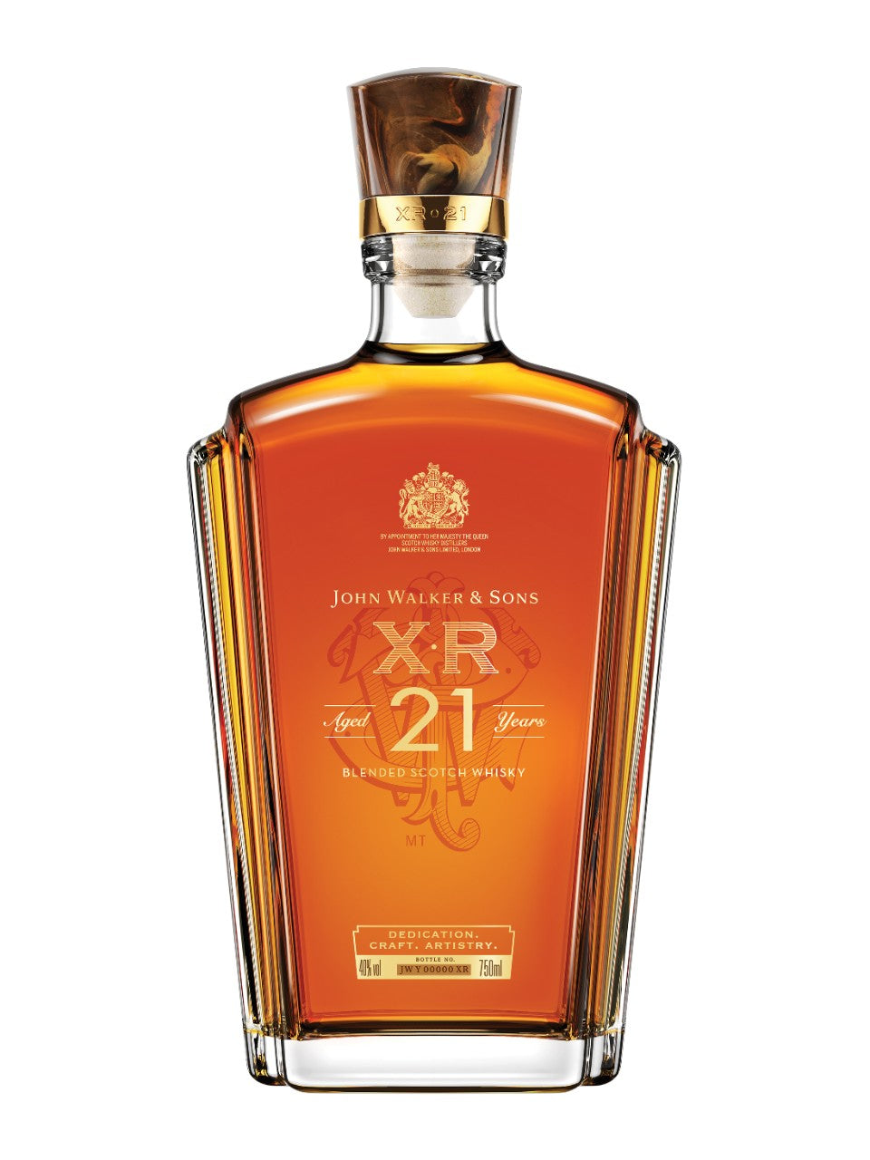 John Walker & Sons XR 21 Year Old Blended Scotch Whisky ABV 40% Vol 75cl / 750ml