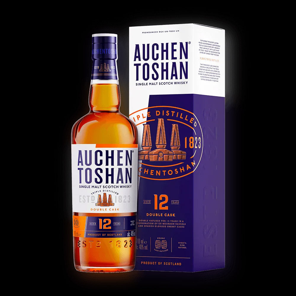 Auchentoshan 12 Year Old Double Cask Lowland Single Malt Scotch