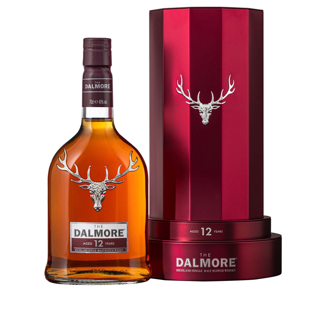 Dalmore 12 Year Old Pedestal Gift Tin Single Malt Scotch Whisky ABV 40% 700ml