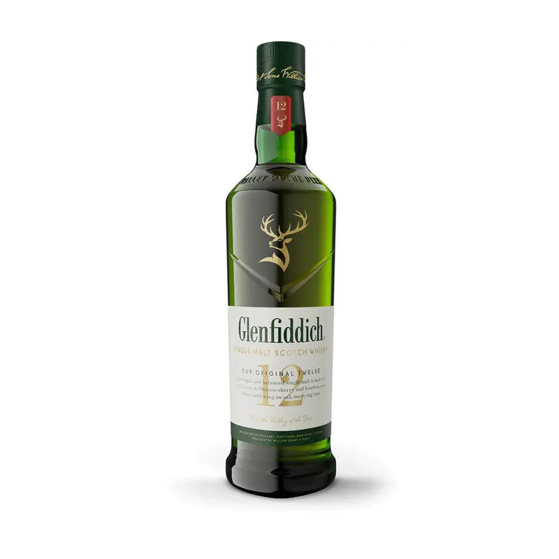 Glenfiddich 12 Years Old Single Malt Scotch Whisky 700ml