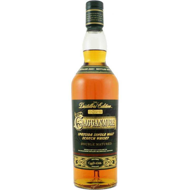 Cragganmore 2001 Distillers Edition (Bottled in 2014) Speyside Single Malt Scotch Whisky ABV 40% 1000ml (1L)