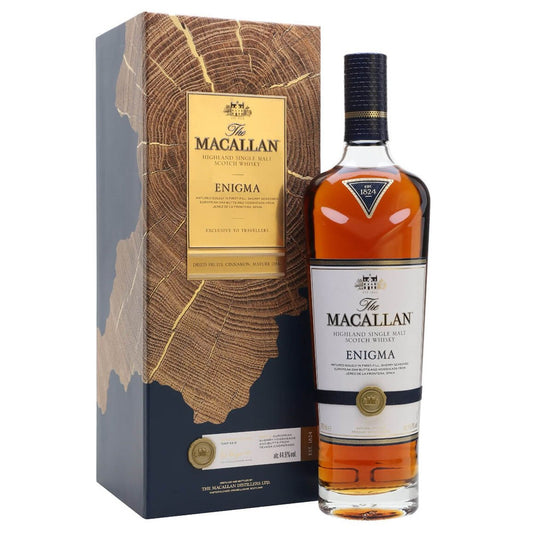 The Macallan Enigma Exclusive to Travellers Highland Single Malt Scotch Whisky ABV 44.9% Vol 70cl / 700ml