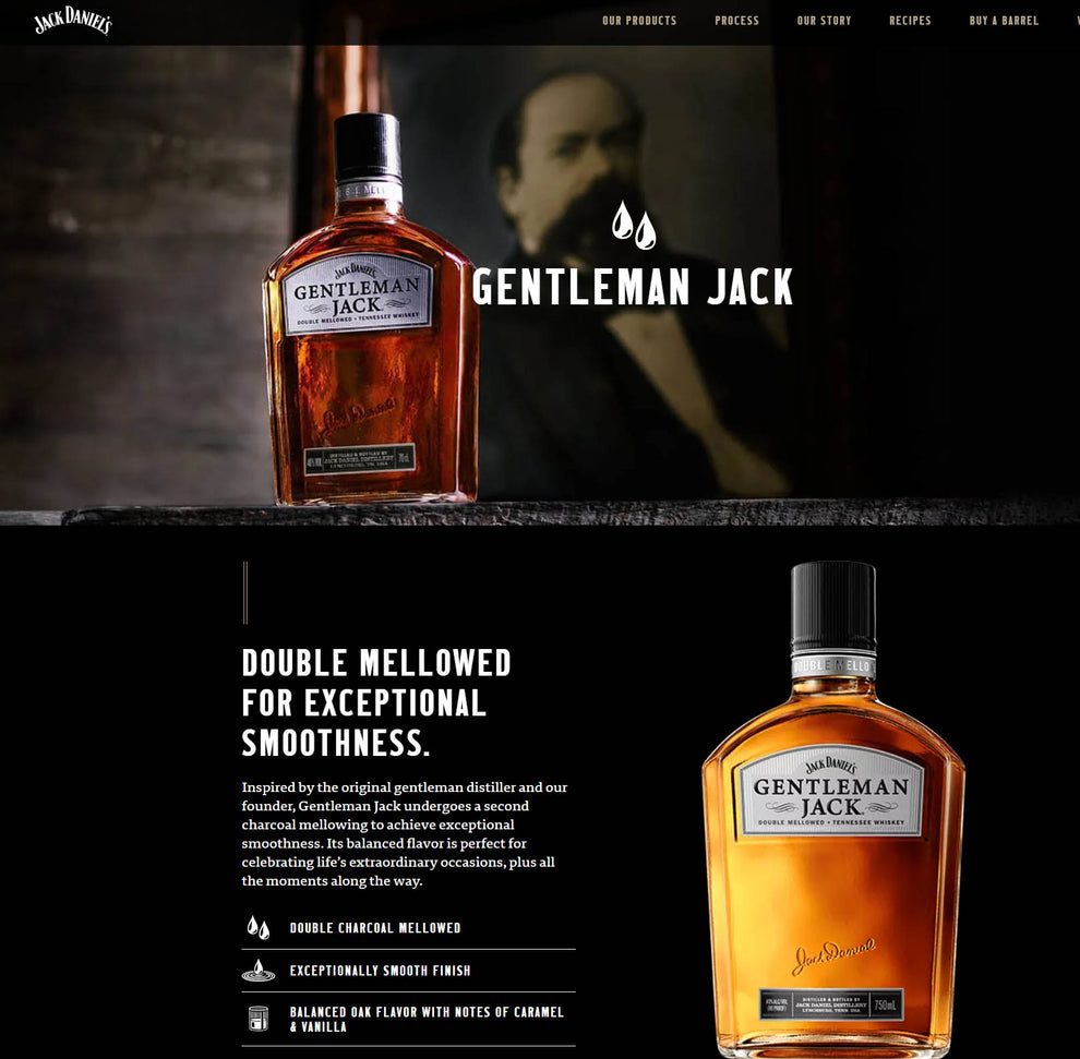 Jack Daniel's Gentleman Jack Whisky 700ml – The Whisky Shop Singapore