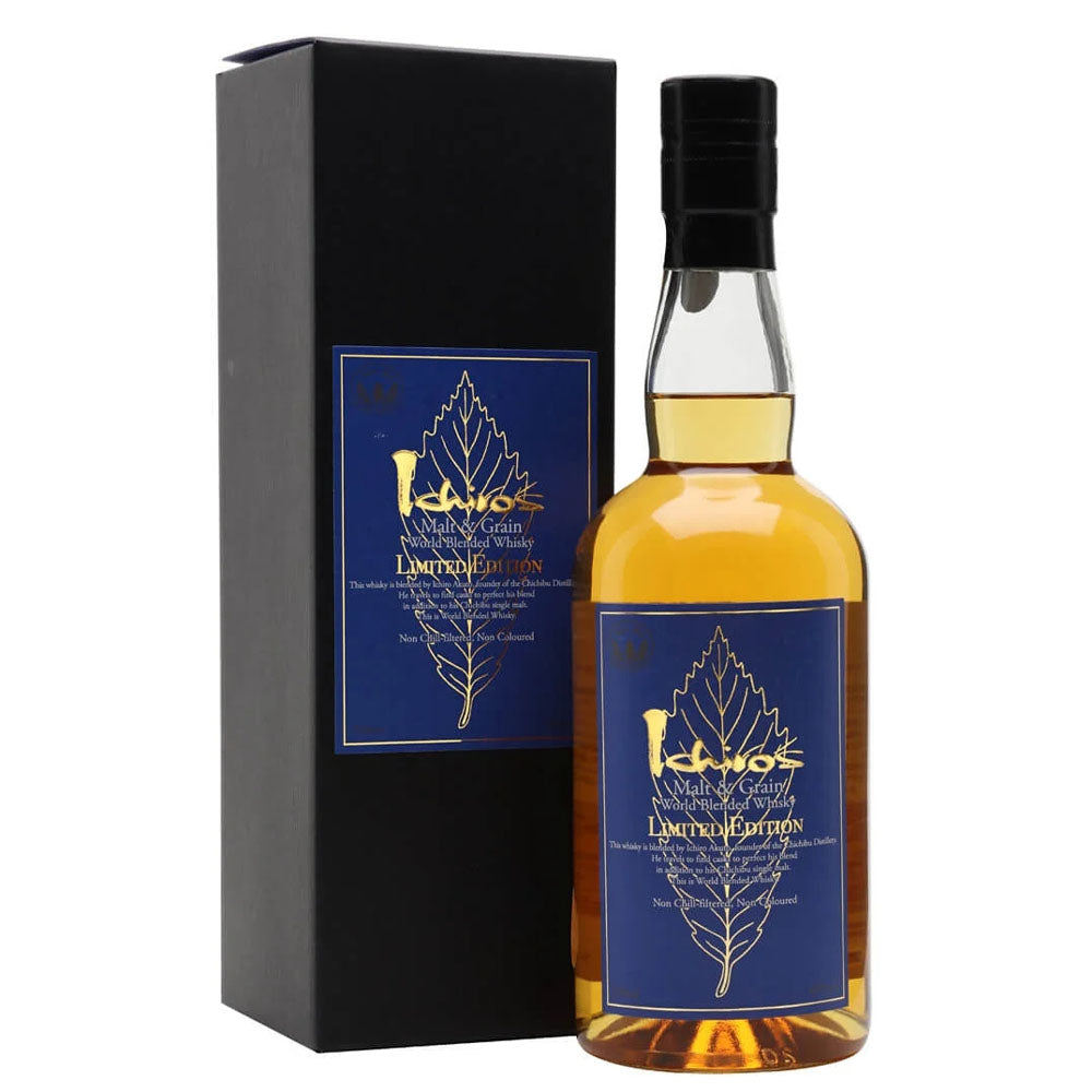 Ichiro's Malt & Grain World Blended Whisky Limited Edition ABV 48% Vol 70cl / 700ml (With Gift Box)