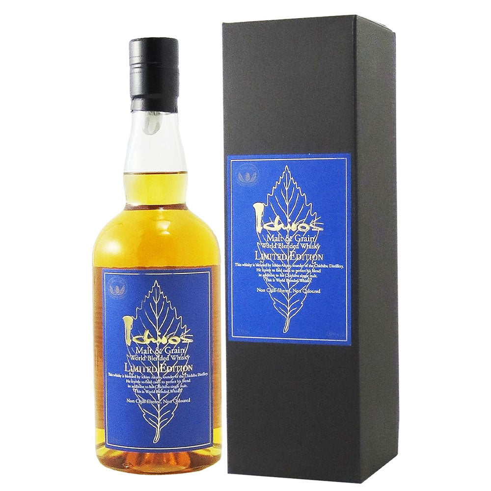 Ichiro's Malt & Grain World Blended Whisky Limited Edition ABV 48% Vol 70cl / 700ml (With Gift Box)