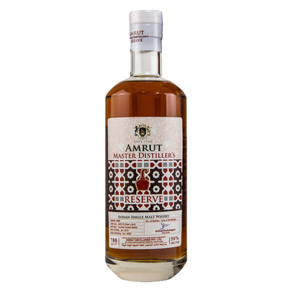 Amrut Master Distiller's Reserve Cask Type PX Sherry Butt Cask Number 3505 Single Malt Indian Whisky ABV 50% Vol 70cl / 700ml