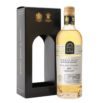 Blair Athol Distillery Vintage 2011 Single Cask PX Finish Berry Bros. & Rudd Cask #304165 Speyside Single Malt Scotch Whisky ABV 54.3% Vol 70cl / 700ml