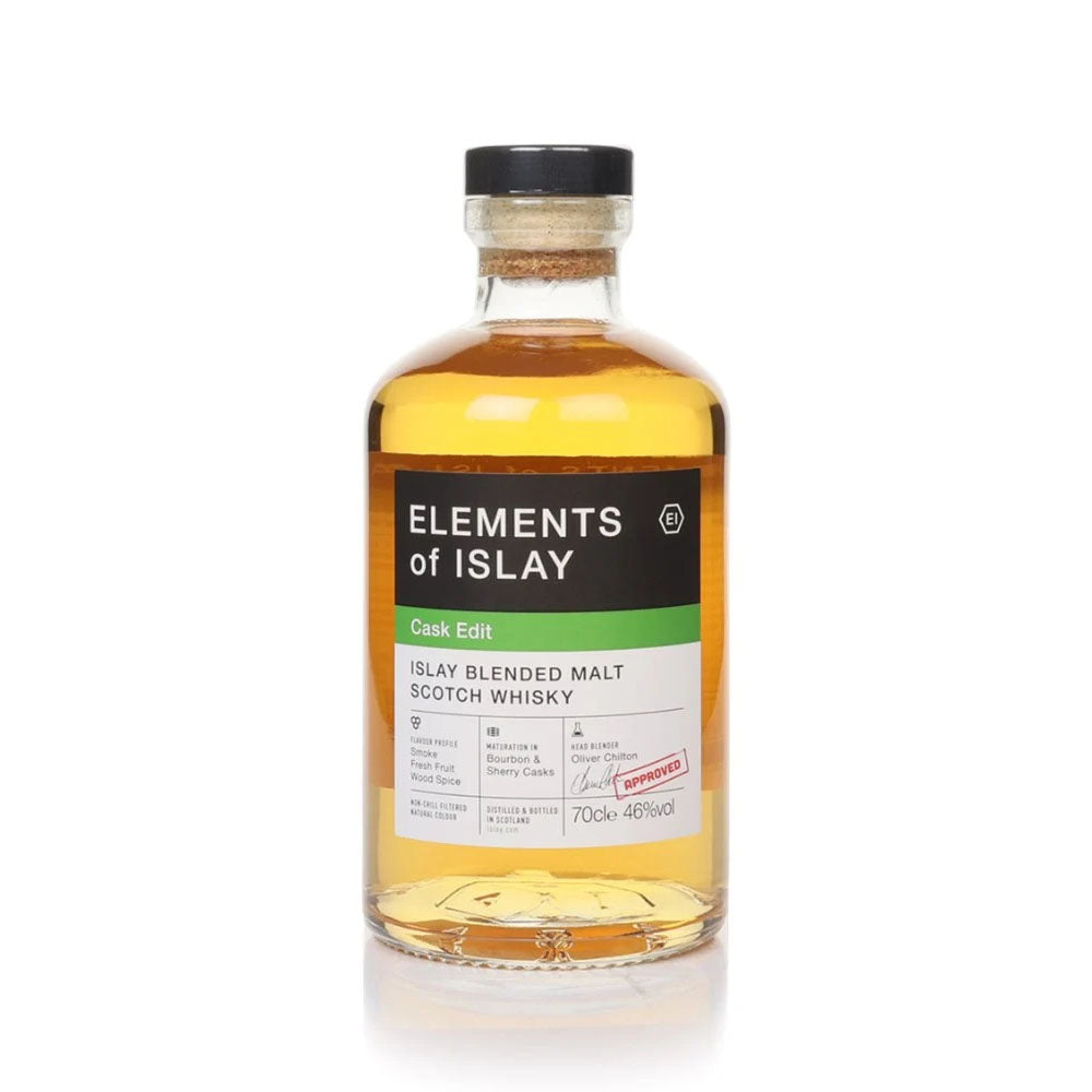 Elements Of Islay Cask Edit Blended Malt Scotch Whisky ABV 46% Vol 70cl / 700ml