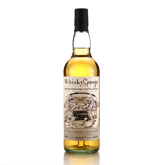 Whisky Sponge Speyside 2003 19 Year Old Edition No.72 51.2% ABV 700ml