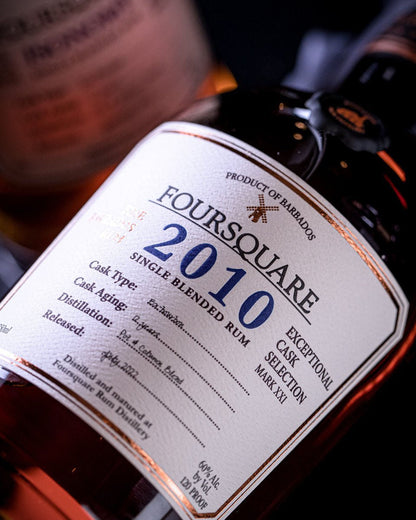 Foursquare 2010 12 Year Exceptional Cask Single Blended Rum ABV 60% 700ml