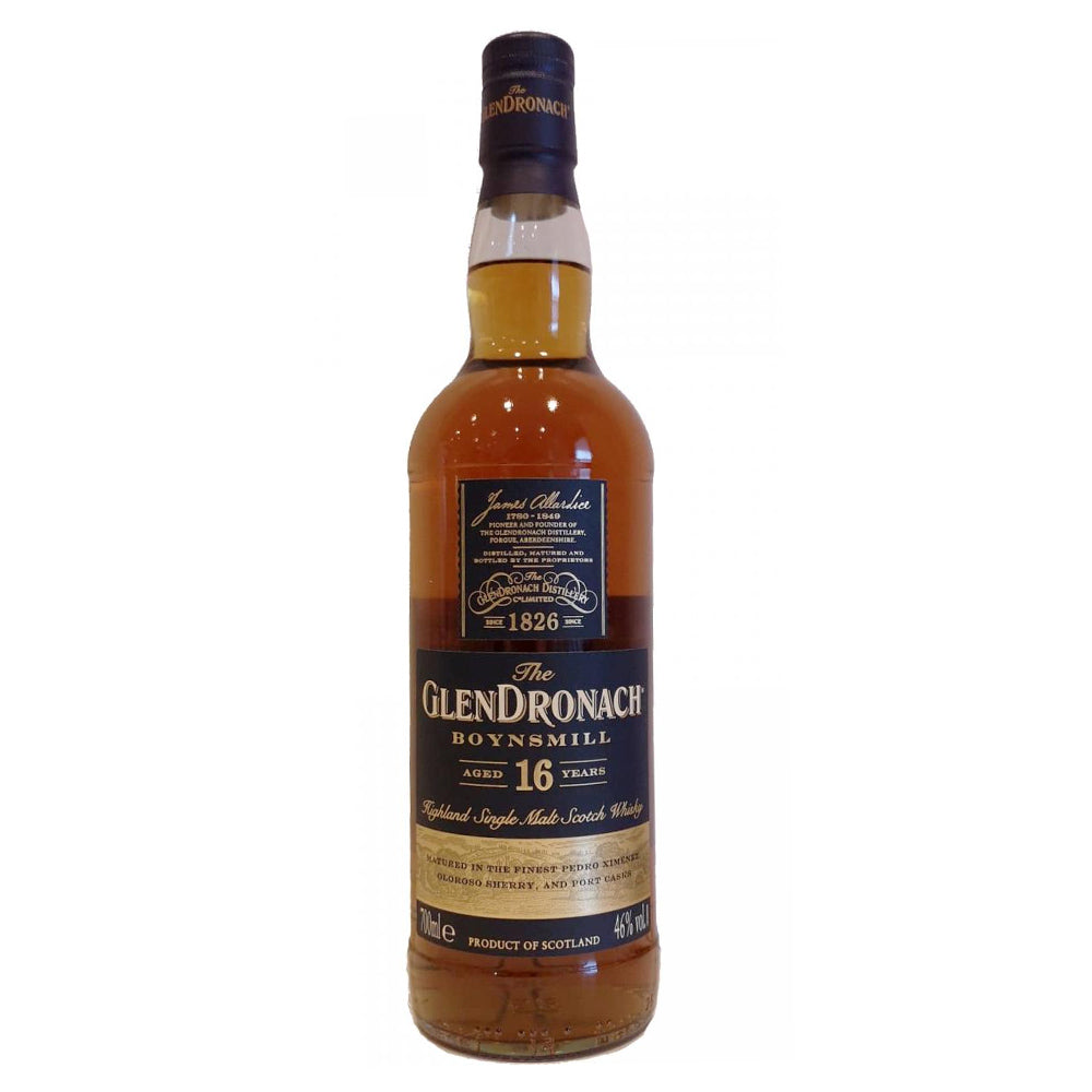 Glendronach Boynsmill 16 Year Old Single Malt Scotch Whisky ABV 46% 700ml