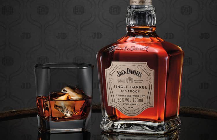 Jack Daniel's Single Barrel 100 Proof Travelers' Exclusive