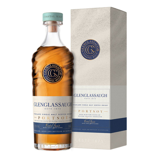 Glenglassaugh Portsoy Deep Maritime Waves of Peated Coastal Character Highland Single Malt Scotch Whisky ABV 49.1% Vol 70cl / 700ml