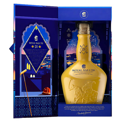 Royal Salute 21 Years Old The Jodhpur Polo Edition Blended Malt Scotch Whisky ABV 40% Vol 70cl / 700ml