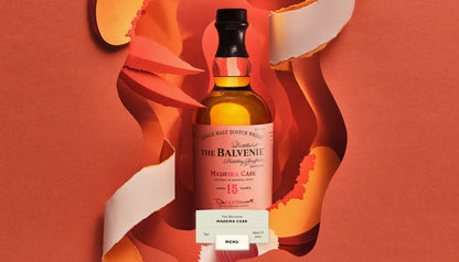 The Balvenie Aged 15 Years Finished in Madeira Casks Single Malt Scotch Whisky ABV 43% Vol 70cl / 700ml (with Gift Box)