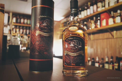 (HNY2026 Sale) Omar Peated Single Malt Whisky Nantou Distillery TTL ABV 46% Vol 70cl / 700ml