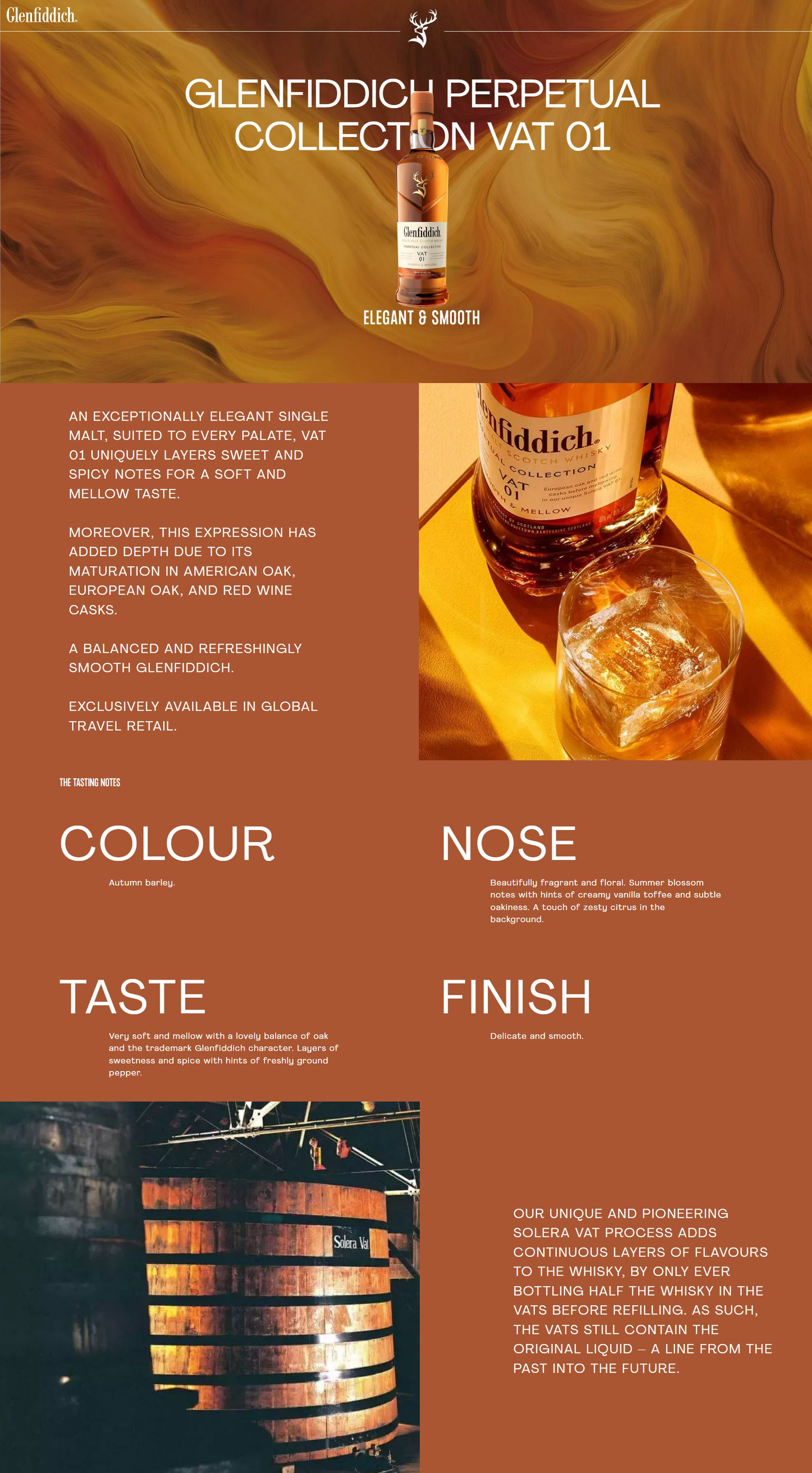 Glenfiddich Perpetual Collection Vat 01 Single Malt Scotch Whisky