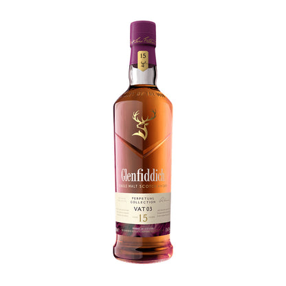 Glenfiddich Perpetual Collection Vat 03 15 Year Old Single Malt Scotch Whisky ABV 50.2% Vol 70cl / 700ml