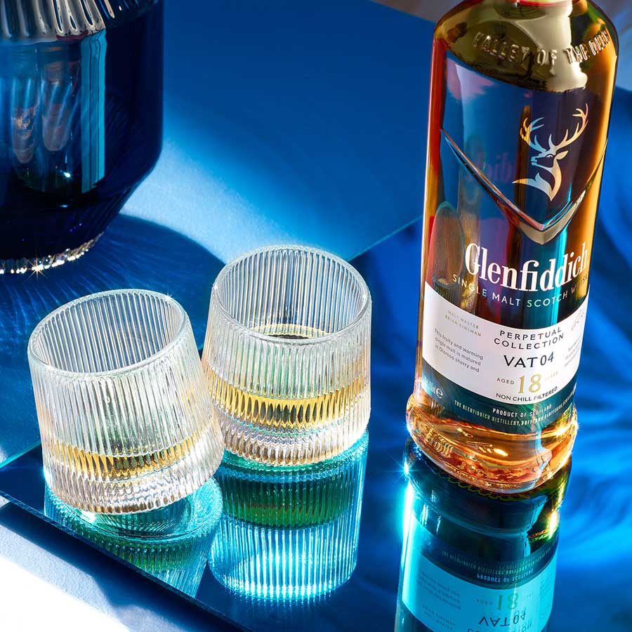 Glenfiddich Perpetual Collection Vat 04 18 Year Old Single Malt Scotch Whisky ABV 47.8% Vol 70cl / 700ml
