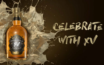 Chivas Regal XV Aged 15 Years Blended Scotch Whisky ABV 40% Vol 1000ml / 100cl / 1L (with Gift Box)