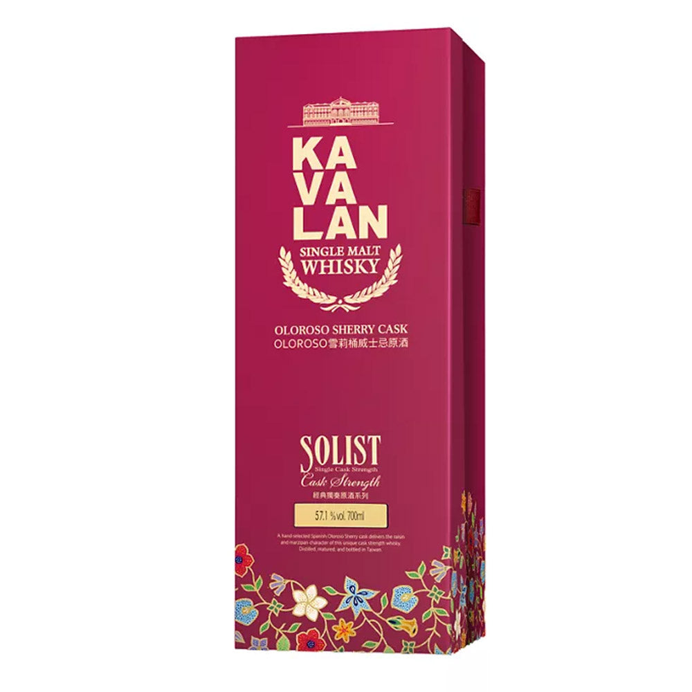Kavalan Solist Oloroso Sherry Cask Single Cask Strength Single Malt Whisky Exclusively for Krisshop ABV 57.1% Vol 70cl / 700ml