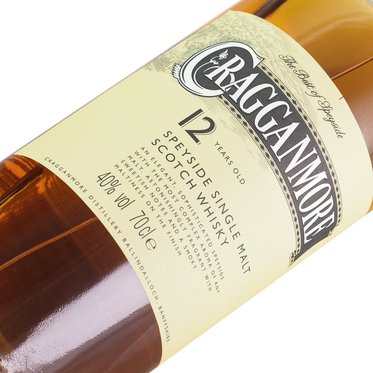 Cragganmore 12 Year Old ABV 40% 750ml with Gift Box