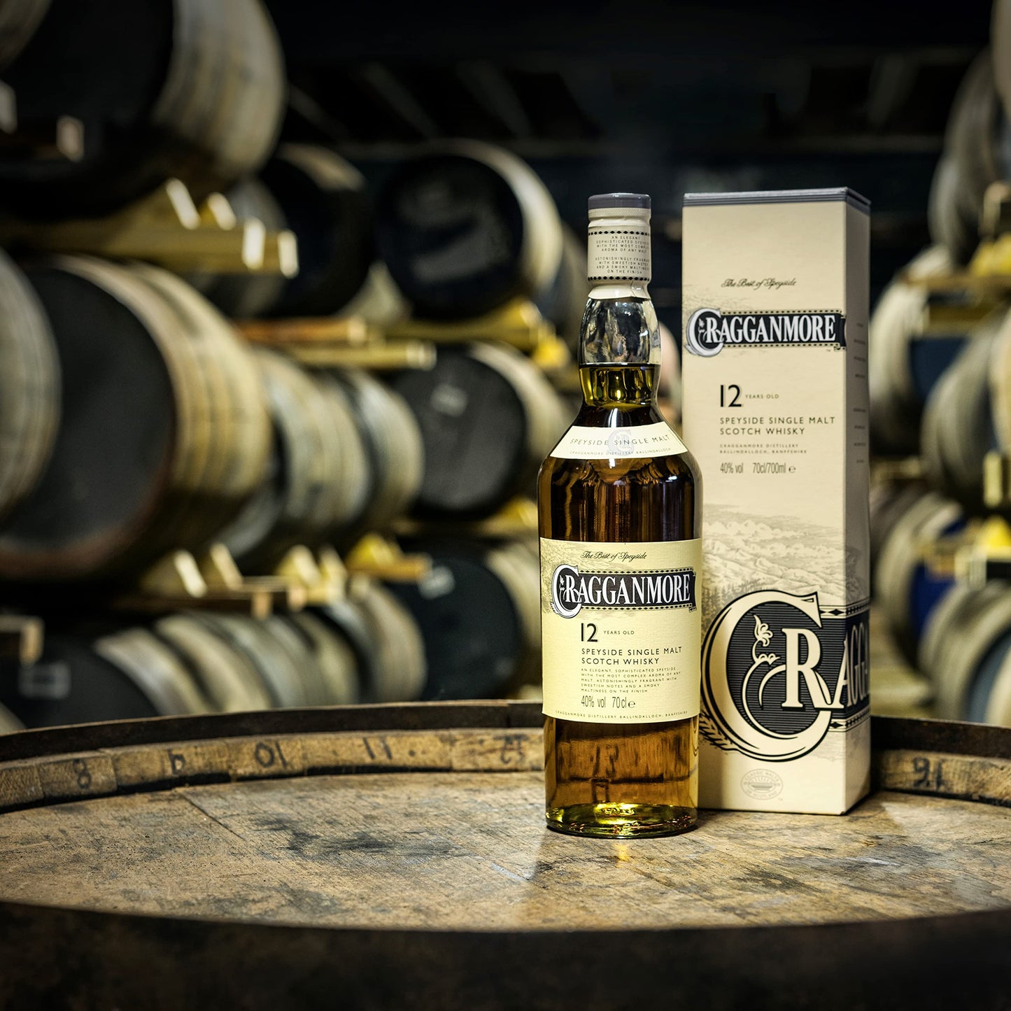 Cragganmore 12 Year Old ABV 40% 750ml with Gift Box