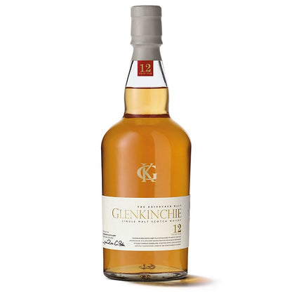 Glenkinchie Distillery 12 Year Old The Edinburgh Malt Lowland Single Malt Scotch Whisky ABV 43% Vol 75cl / 750ml