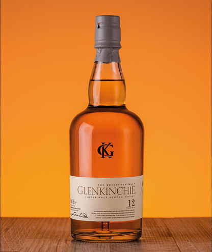 Glenkinchie Distillery 12 Year Old The Edinburgh Malt Lowland Single Malt Scotch Whisky ABV 43% Vol 75cl / 750ml