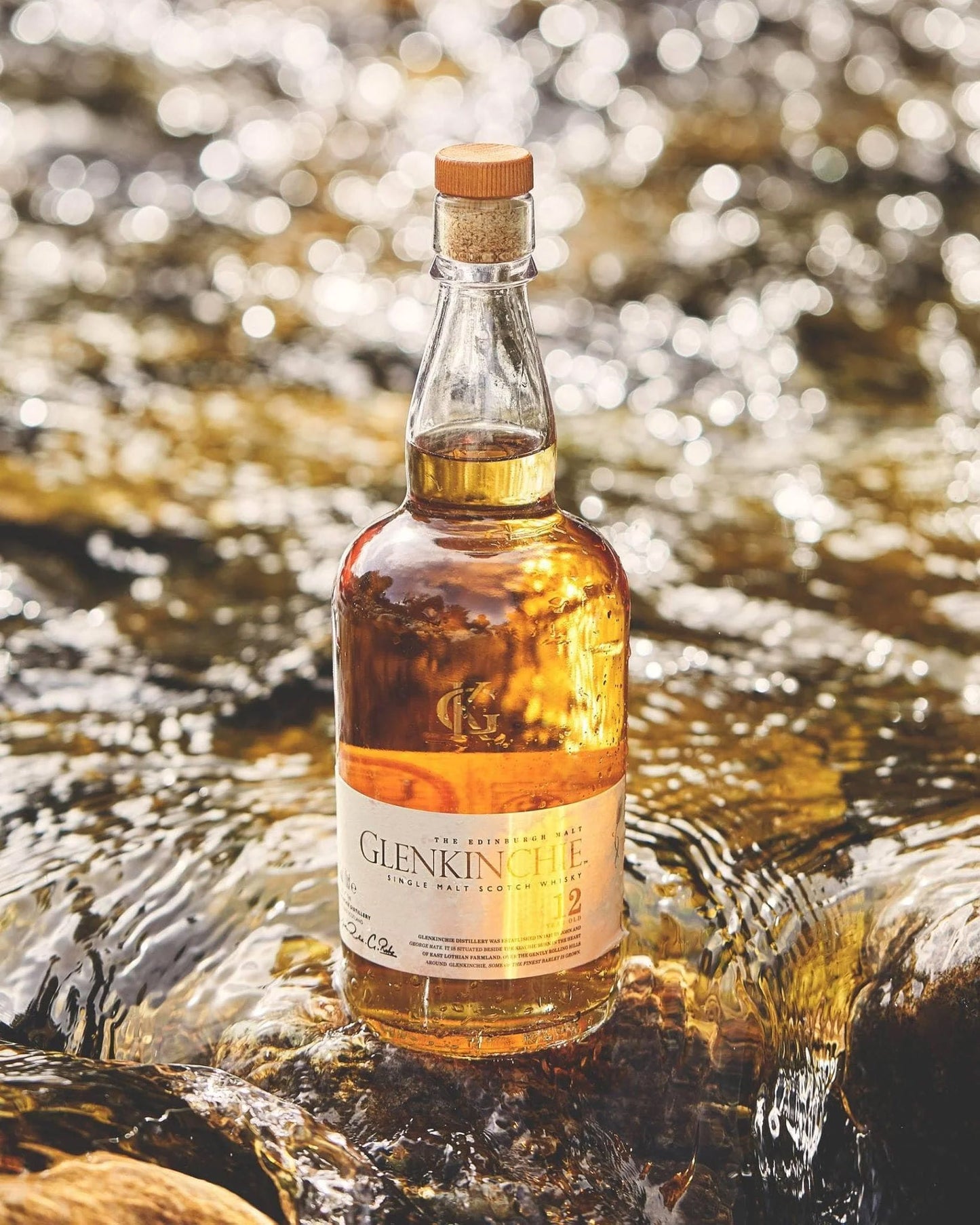 Glenkinchie Distillery 12 Year Old The Edinburgh Malt Lowland Single Malt Scotch Whisky ABV 43% Vol 75cl / 750ml