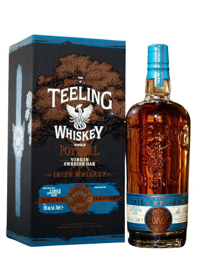 Teeling Wonders Of Wood Third Edition Single Pot Still Virgin Swedish Oak ABV 50% Vol 70cl / 700ml