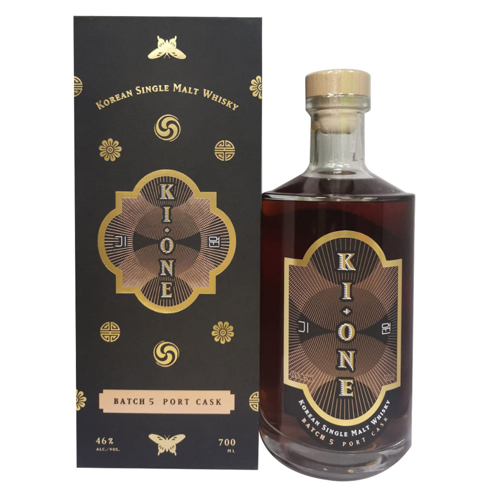 (Bundle Deals) Ki One Batch 1 + Batch 2 + Batch 3 + Batch 4 Smoked + Batch 4 Peated + Batch 5 Port Cask + Batch 6 PX Sherry Korean Single Malt Whisky Vol 70cl / 700ml