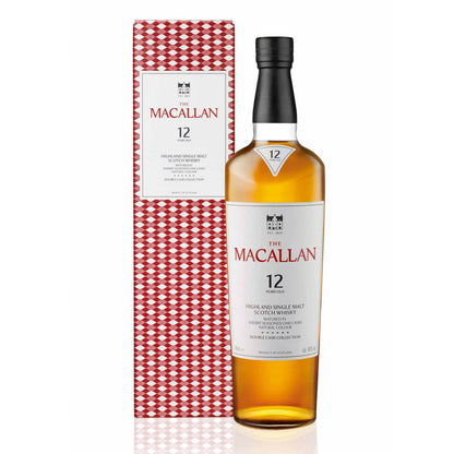 The Macallan 12 Year Old Double Cask Single Malt Scotch Whisky ABV 40% 700ml with Gift Box