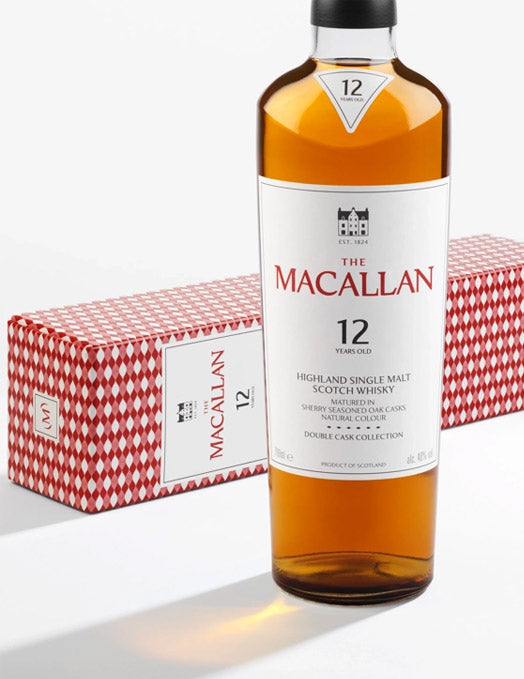 The Macallan 12 Year Old Double Cask Single Malt Scotch Whisky ABV 40% 700ml with Gift Box