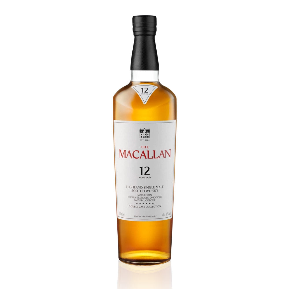 The Macallan 12 Year Old Double Cask Single Malt Scotch Whisky ABV 40% 700ml with Gift Box