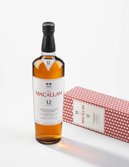 The Macallan 12 Year Old Double Cask Single Malt Scotch Whisky ABV 40% 700ml with Gift Box