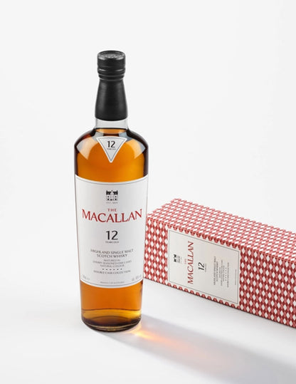 The Macallan 12 Year Old Double Cask Single Malt Scotch Whisky ABV 40% 700ml with Gift Box