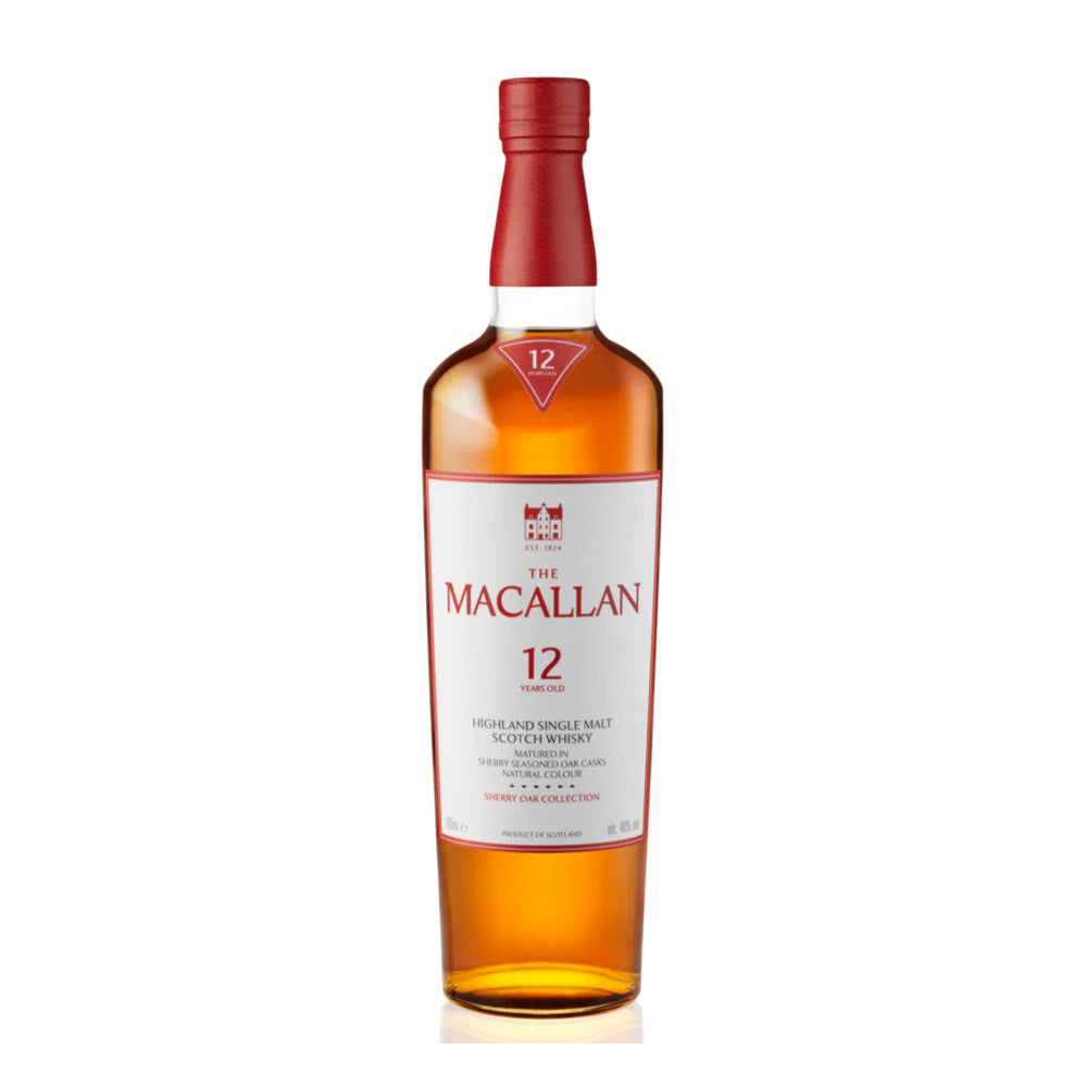 The Macallan 12 Year Old Double Cask Single Malt Scotch Whisky ABV 40% 700ml with Gift Box