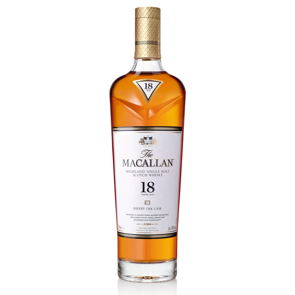 The Macallan 18年 シェリーオーク 2024年 The Macallan 18年 シェリーオーク 2024年 The Macallan Sherry Oak 18