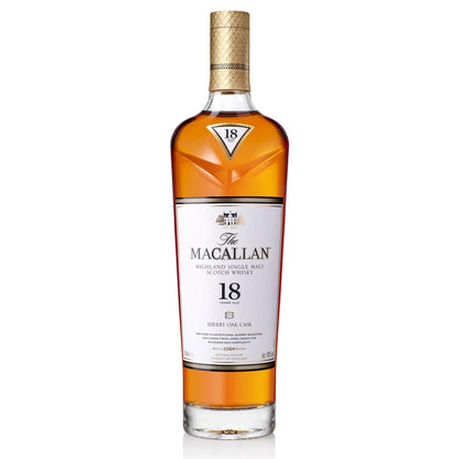 The Macallan 18 Year Old Sherry Oak 2024 Single Malt Scotch Whisky ABV 43% 700ml with Gift Box