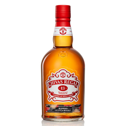 Chivas Regal Manchester United Special Edition 13 Year Old Blended Scotch Whisky ABV 40% Vol 75cl / 750ml