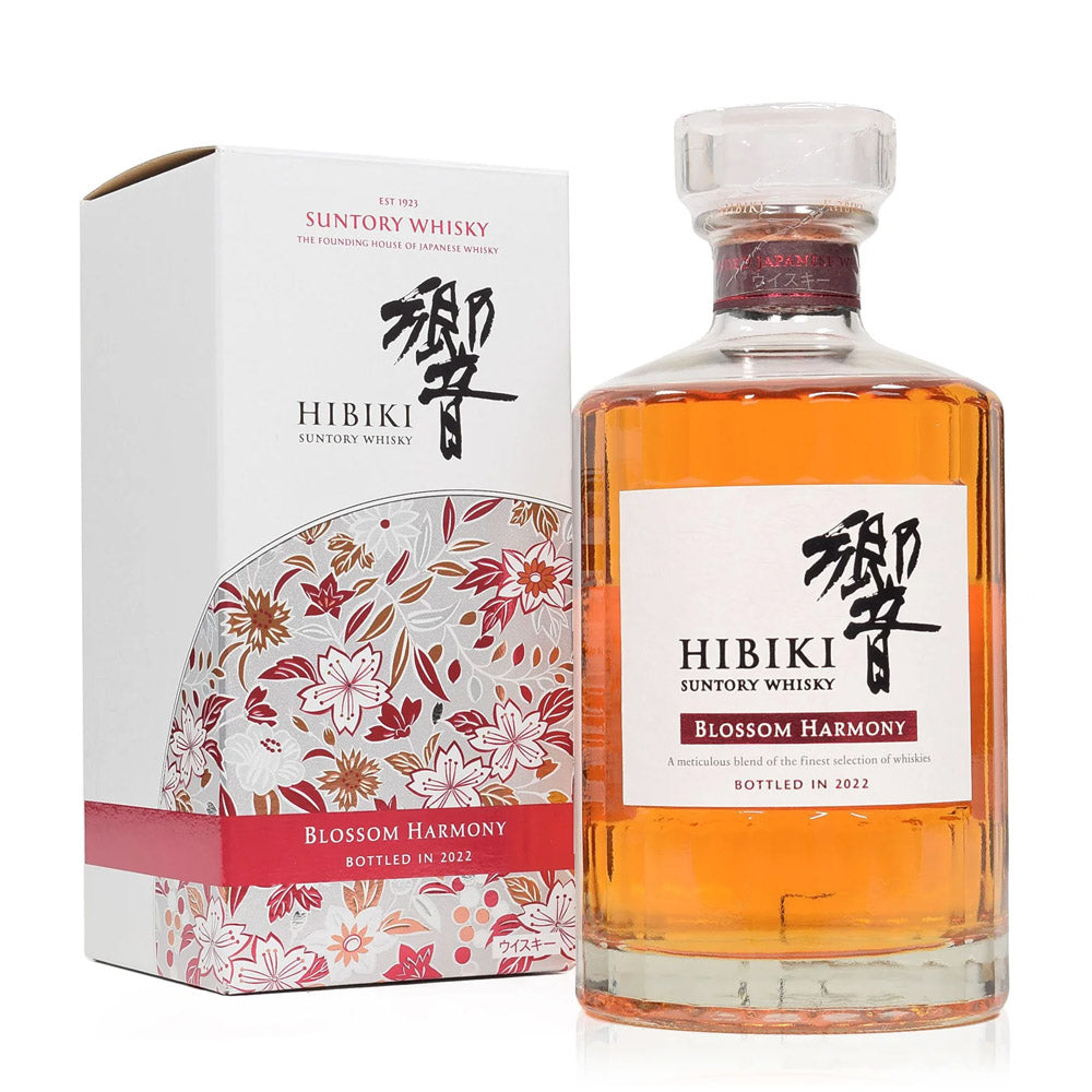 Suntory Hibiki Blossom Harmony Whisky Bottled in 2022 (Limited Edition) ABV 43% Vol 70cl / 700ml