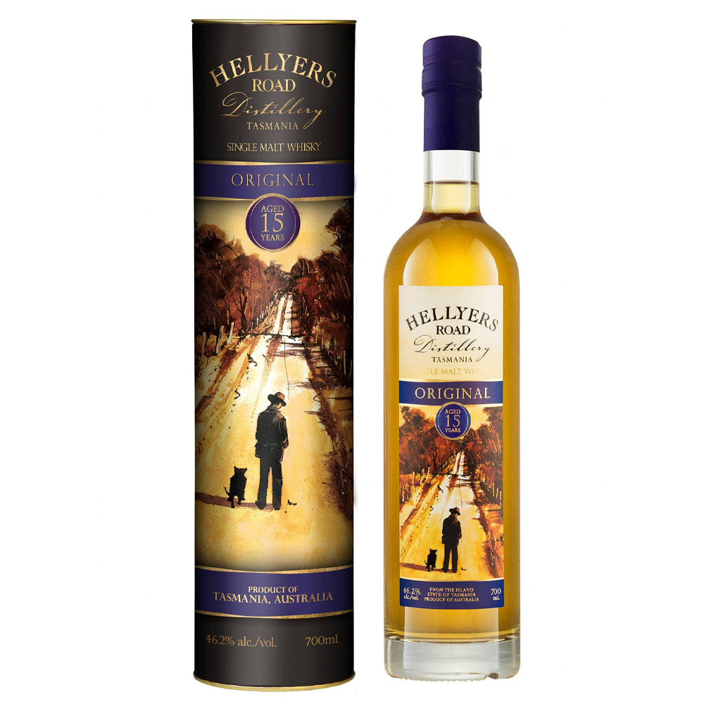 Hellyers Road 15 Year Original Tasmania Single Malt Whisky ABV 46.20% 700ml